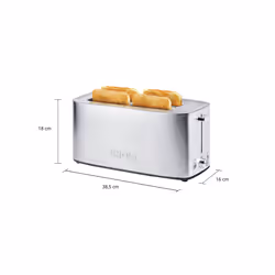 Unold Toaster Tom 38266 7 4 part(s) 1200 W Acier inoxydable