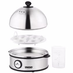 Unold 38626 cuiseur d'oeufs 7 œufs 360 W Noir, Acier inoxydable - Vue supplémentaire 4