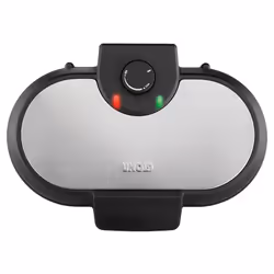 Unold 48165 appareil à crêpes 2 crèpe(s) 1000 W Noir, Acier inoxydable