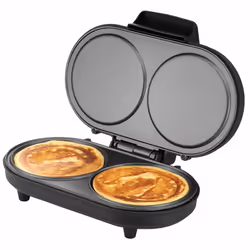 Unold 48165 appareil à crêpes 2 crèpe(s) 1000 W Noir, Acier inoxydable