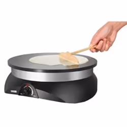 Unold 48155 appareil à crêpes 1 crèpe(s) 1250 W Noir, Acier inoxydable