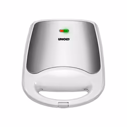 Unold Quadro gaufrier et appareil à croque-monsieur 1100 W Argent, Blanc - Vue supplémentaire 4