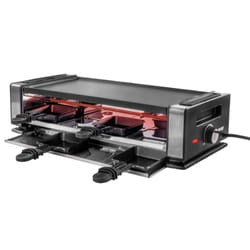Unold Finesse Basic raclette 8 personne(s) 1200 W Noir, Acier inoxydable