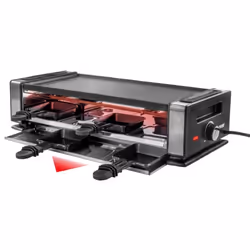 Unold Finesse Basic raclette 8 personne(s) 1200 W Noir, Acier inoxydable - Vue supplémentaire 7