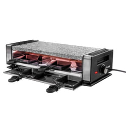 Unold Delice Basic raclette 8 personne(s) 1200 W Noir, Acier inoxydable