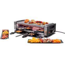 Unold Delice Basic raclette 8 personne(s) 1200 W Noir, Acier inoxydable - Vue supplémentaire 5