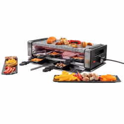 Unold Delice Basic raclette 8 personne(s) 1200 W Noir, Acier inoxydable - Vue supplémentaire 6