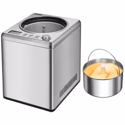 Unold Pro Plus Compresseur pour sorbetière 2,5 L 250 W Acier inoxydable