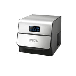 Unold 48955 machine à glaçons Machine à glaçon incornporé/sur pied 150 W Noir, Acier inoxydable