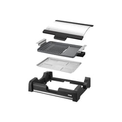 Unold Edel Barbecue Dessus de table Electrique Noir 1650 W