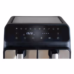 Unold 58685 friteuse Double 8 L Autonome 1700 W Friteuse d’air chaud Noir, Gris