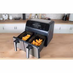 Unold 58685 Friteuse à air chaud Double 8L 1700W Noir, Gris - Vue supplémentaire 6