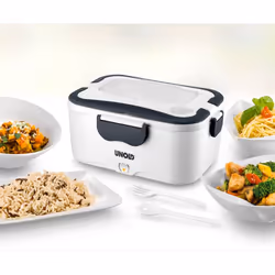 Unold 230.338 gamelle Boîte de rangement alimentaire 1,5 L Acier inoxydable Noir, Blanc - Vue supplémentaire 4