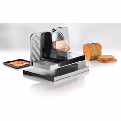 Unold 78826 trancheuse Electrique 100 W Noir, Argent Aluminium, Acier inoxydable, Acier - Vue supplémentaire 4