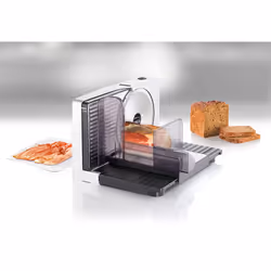 Unold Curve Silver trancheuse Electrique 100 W Noir, Argent - Vue supplémentaire 6