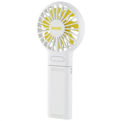 Unold HANDHELD FAN Blanc, Jaune 7,8 cm Ventilateur de cou