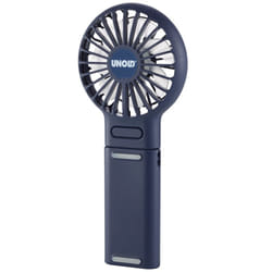 Unold HANDHELD FAN Bleu, Blanc 7,8 cm Ventilateur de cou