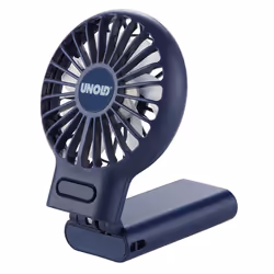 Unold HANDHELD FAN Bleu, Blanc 7,8 cm Ventilateur de cou