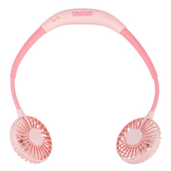 Unold 86694 brumisateur et ventilateur portable personnel Rose Ventilateur de cou