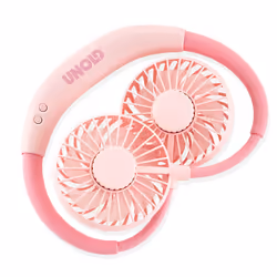 Unold 86694 brumisateur et ventilateur portable personnel Rose Ventilateur de cou