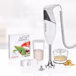 Unold M 160 G Gourmet Mélangeur par immersion Anthracite, Blanc