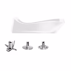 ESGE 95300 mixeur Batteur à main 45 W Blanc