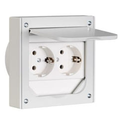 ABL SURSUM 1632490 prise de courant CEE 7/3 Gris