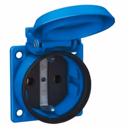 ABL SURSUM 1561050, CEE 7/3, CEE 7/4, 2P+E, Bleu, Plastique, IP54