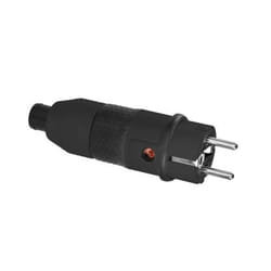 ABL SURSUM 1529100 prise de courant électrique Type F Noir 2P