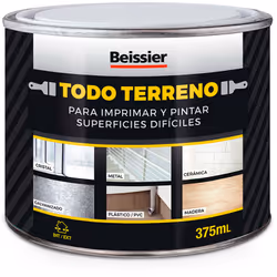 Beissier Tout Terrain Blanc 375ml Pour Imprimer Et Peindre Les Surfaces Difficiles Avec Un Seul Produit. S'applique Directeme ...