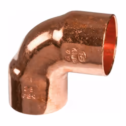 Raccord cuivre coudé 90° à souder - Femelle petit rayon - Ø 54 mm - Conex / Bänninger Petit rayon