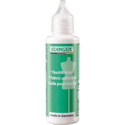 Colle textile - STANGER - 50 g - Invisible - Fixation très forte - Résiste au lavage en machine