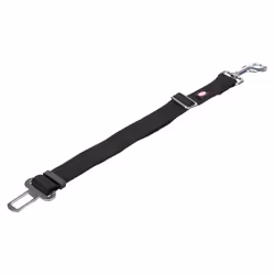 TRIXIE 1284 harnais pour chiens et chats M-L Noir Chien Harnais de sécurité pour ceinture de sécurité