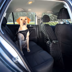 TRIXIE 1312, Filet de sécurité, Chien, Voiture, Noir, Polypropylène, 1000 mm