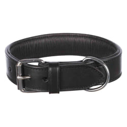 TRIXIE 1850 Noir Cuir Extra large Chien Collier standard