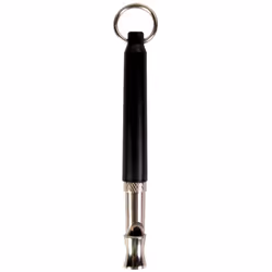 TRIXIE Sifflet haute fréquence, Noir, Argent, Métal, Plastique, Sport d'entraînement, 80 mm, 1 pièce(s)