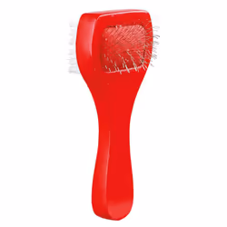 TRIXIE 2359, Chien, Brosse, Rouge, Bois, Nylon