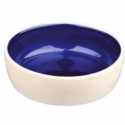 TRIXIE 2467, Chat, Vitrocéramique, Bleu, Crème, Monochromatique, 0,3 L, 13 cm