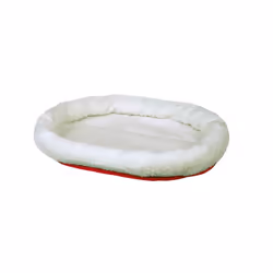 TRIXIE 28631, Intérieure, Chat, Rouge, Blanc, Ovale, wool-white/red, Lavage à la main