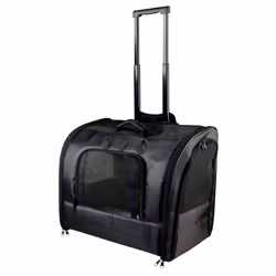 TRIXIE Elegance, Caisse de transport rigide pour animaux de compagnie, Chien, 10 kg, Noir, Monochromatique, Polyester