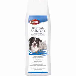 TRIXIE Neutral Shampoo, Chat (animal) / Chien, Shampoing, Non-professionnel, 250 ml