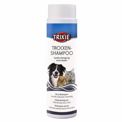 Shampoing sec. pour chiens, chats et autres petits animaux. pour les animaux qui craignent l'eau ou qui ne peuvent pas prendr ...