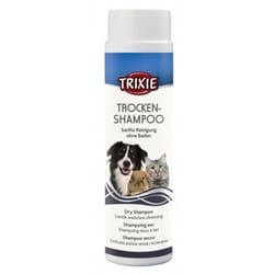 Shampoing sec poudre 100g pour chien, chat - Trixie