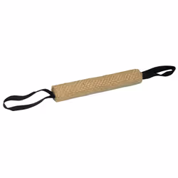 TRIXIE Rouleau Dummy de dressage à mordre, jute, Chien, Remorque jouet, Noir, Sable, 4 cm, 250 mm