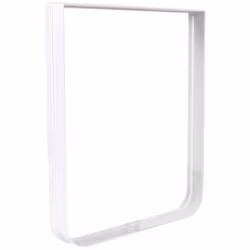 Tunnel pour chatière 3877 XS-S pour petit chien 3876 : augmente la profondeur d'installation de jusqu'à 30 mm couleur blanc d ...
