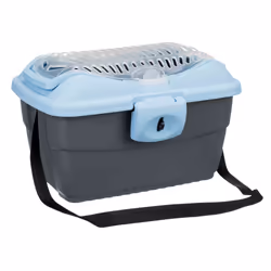 TRIXIE 39802, Caisse de transport rigide pour animaux de compagnie, Sac à main transport pour animaux de compagnie, Petits an ...