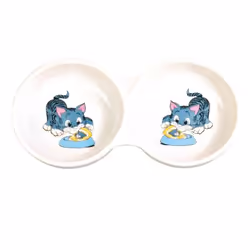 TRIXIE 4014, Chat, Vitrocéramique, Blanc, Ensemble gamelles pour animaux de compagnie, Image, 0,15 L