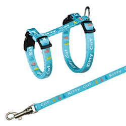 TRIXIE 4181 harnais pour chiens et chats Bleu Nylon Chat Harnais avec laisse
