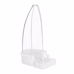 TRIXIE Distributeur eau et nourriture en plastique - 12cm - Pour oiseau