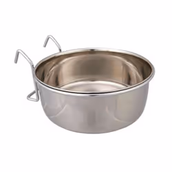 TRIXIE 5496, Support, Acier inoxydable, Acier inoxydable, 0,9 L, Graines, 140 mm